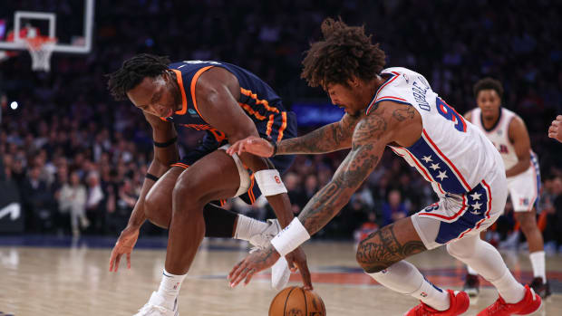 OG Anunoby Kelly Oubre Jr. 76ers
